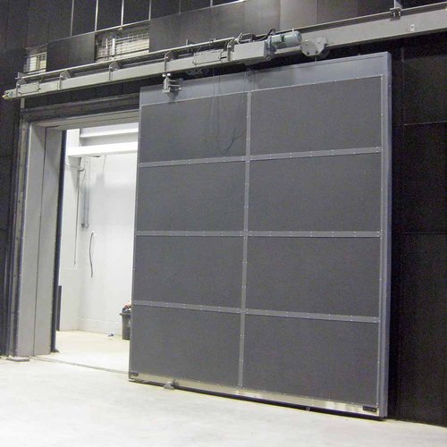 Mild Steel Sliding Hangar Doors, Size : Max 6000 Mm X 6000 Mm