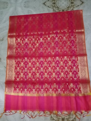 WIVING Banarasi Silk Dupatta, Color : 4 COLOUR