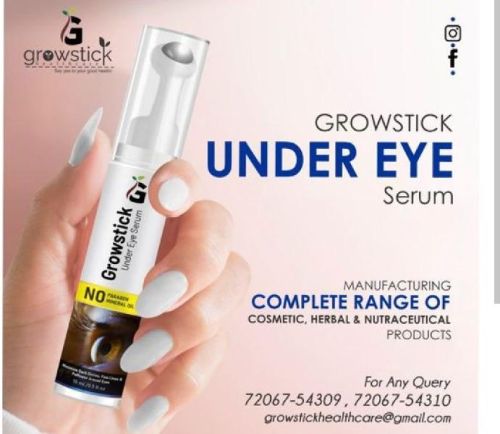 GROWSTICK UNDER EYE SERUM, Feature : Lite Weight, Long Life, Transparent