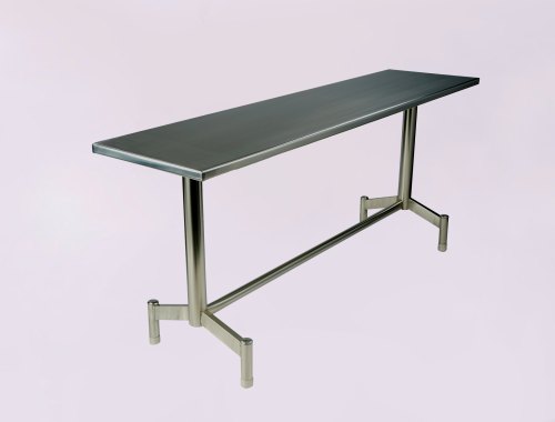 Malabar Stainless Steel Dining Table, Color : Silver