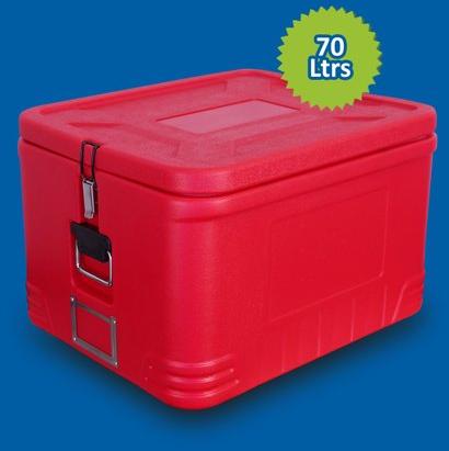 Malabar Polypropylene Insulated Ice Box, Color : Red