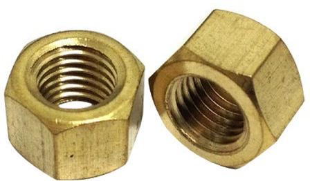 Brass Hex Nut, Size : Multisizes