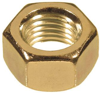 High Quality Brass Nut, For Hardware Fitting, Size : 0-15mm