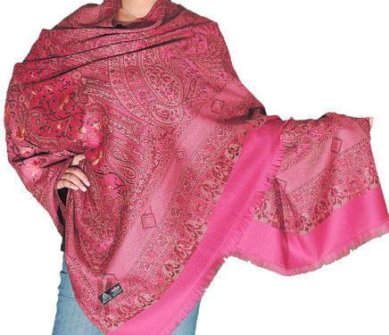 Embroidered Woolen Shawl, Gender : Unisex