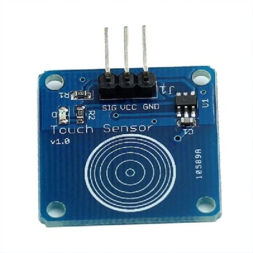 1 Channel Capacitive Touch Sensor Module, Features : Low Power Consumption, Power Supply For 2 ~ 5.5V DC