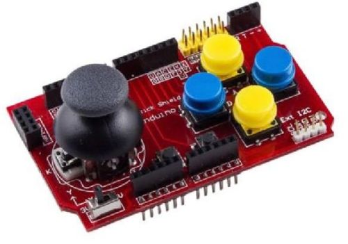 JoyStick Shield Module Robotics Control, Features : NRF24L01 RF Interface, For Nokia 5110 LCD Interface