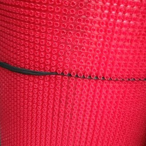 Rectangular Plastic Red Floor Mats, Pattern : Plain