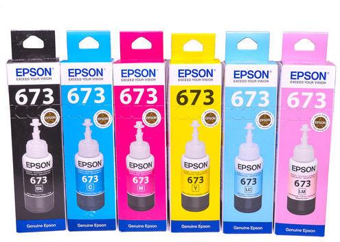 Epson T673 Ink Cartridge, Packaging Type : Box