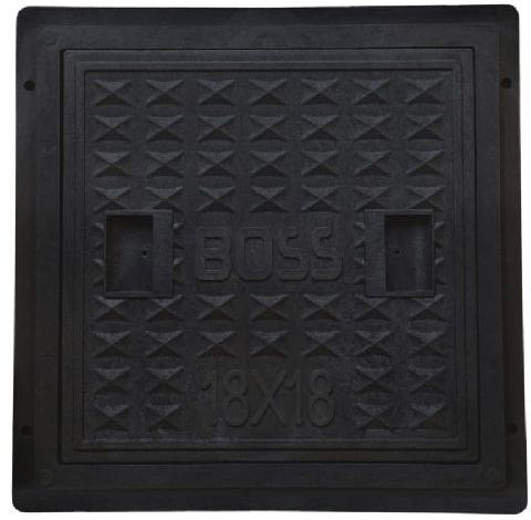 HDPE Plastic Manhole Cover, For Construction, Industrial, Public Use, Feature : Eco Friendly, Highly Durable