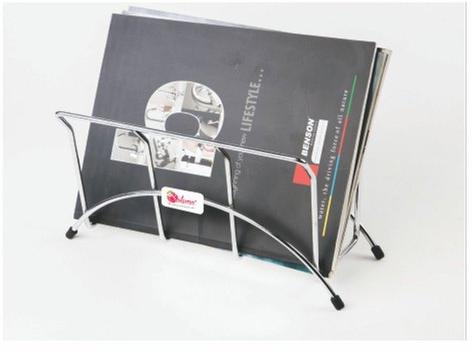 Stainless Steel Magazine Holder, Size : 8X4 Inch