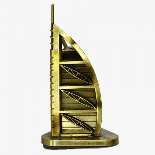 Metal Body Burj Al Arab Souvenir, Size : 5 Inches