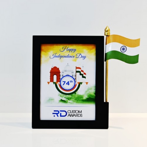 MDF India Independence Day Memento, Size : 8x10 Inches