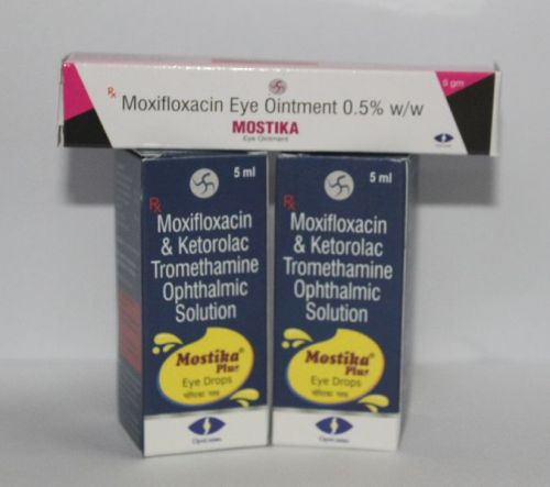 Mostika Eye Ointment, Packaging Size : 5mg