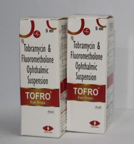 Plastic Tofro Eye Drops, Bottle Size : 5 Ml