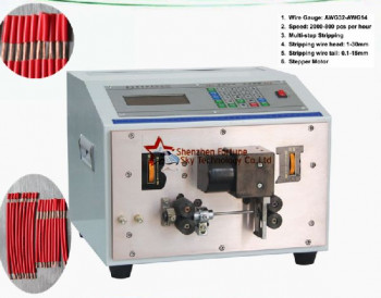 0.1-2.5 SQMM Fully Automatic Wire Stripping Machine