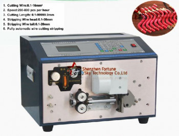 Fully Automatic Wire Cutting Stripping Bending Machine