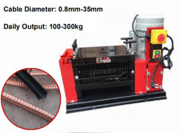 K308 Scrap Copper Recycling Wire Stripping Machine
