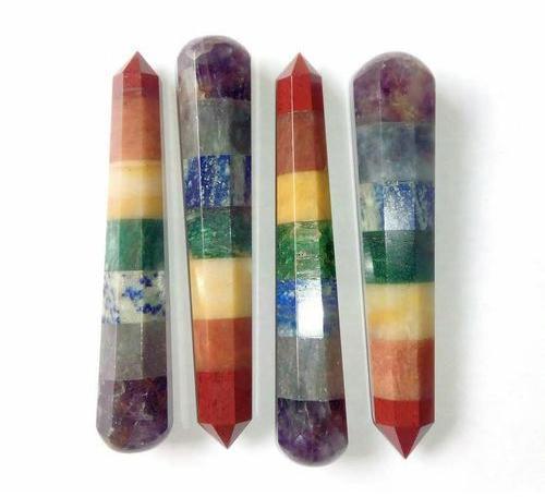 Seven Chakra Bonded Massage Wand