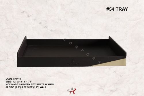 Laundry Return Tray, For Flat, Metal, Etc., Used Carrying, Holding, Glass Etc., Size : 12 X 18 X 1.75 Inches