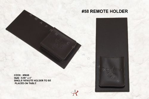 Square Leatherette Remote Holder