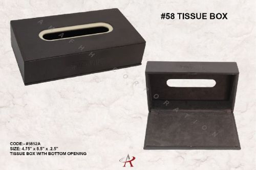 Wood Tissue Box Rectangle, Size : 10x6inch, 12x7inch, 4x3inch, 6x4inch, 8x5inch