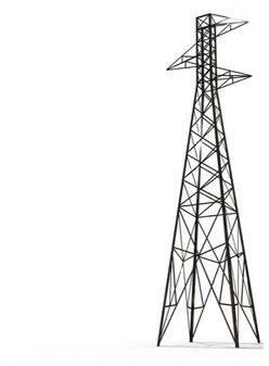 Mild Steel Single Circuit Transmission Tower, For Power Supply