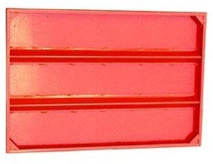 Rectangular Polished Aluminum Angle Frame Centering Sheet, For Construction Use, Color : Red