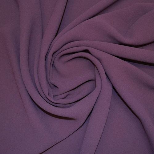 Plain Polyester Crepe Fabric, Width : 40 Inches/102 Cm