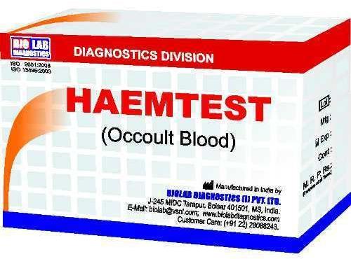 Occult Blood Test Kit