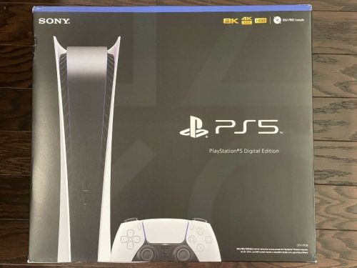 Sony PS5 Digital Edition Console - White