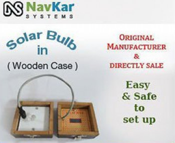 LED Solar Powered Bulb