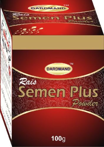 Rais Semen Plus Powder, Color : Brown