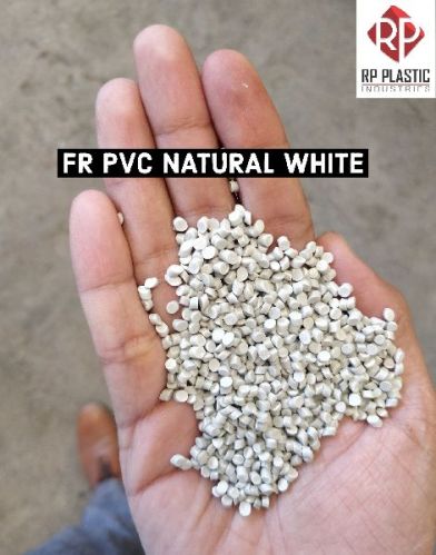 FR PVC NATURAL WHITE COMPOUND, Grade : Extrusion Grade