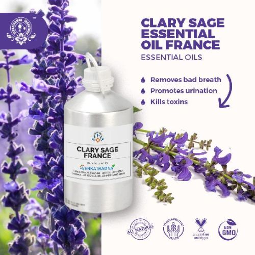 Natural Clary Sage Essential Oil, Certification : CE Certified ISO 9001:2008, ISO