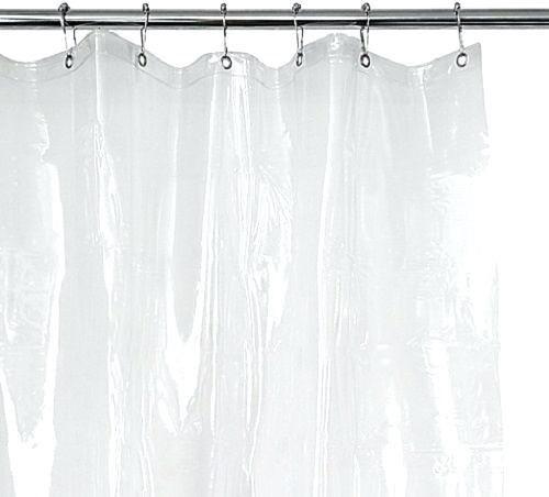 Plain PVC Shower Curtains, Size : 54x84 Inch