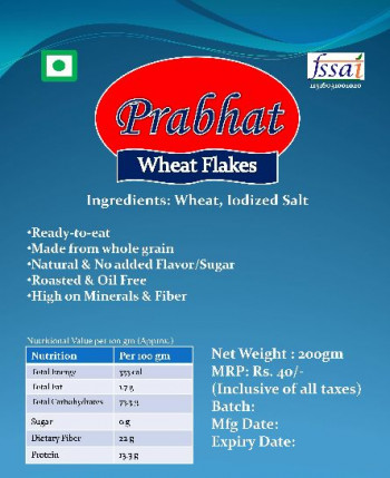 Wheat Flakes, For Cooking, Certification : FSSAI