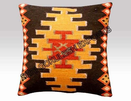 Geometical Jute Cushion, Size : Customized