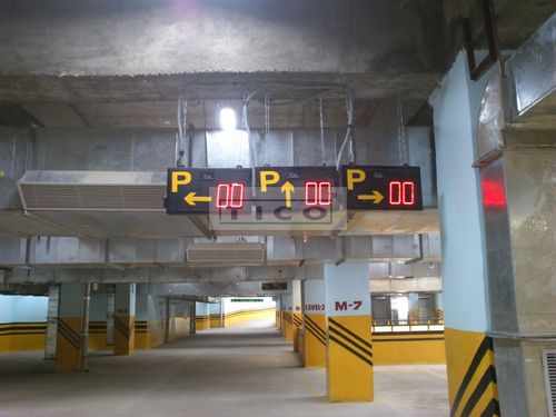 Square LED Parking Display