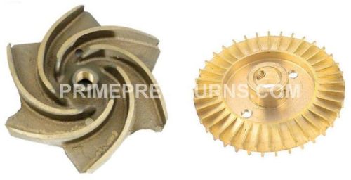 Polished Brass Impellers