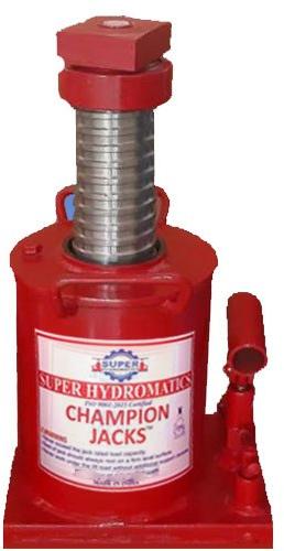 Mild Steel Hydraulic Pressure Jack, Loading Capacity : 120 Ton