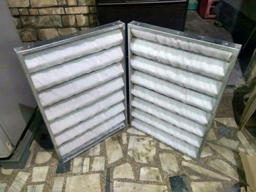 Aluminium Pocket Filters, Shape : Rectangular