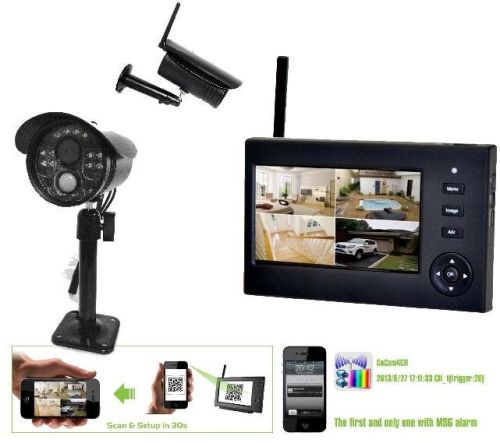 Remote Surveillance System, Color : Black