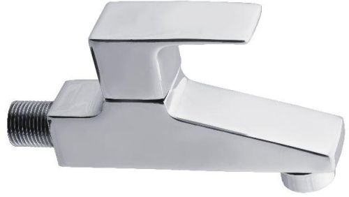 Aquaflo Chrome Plated Brass Square Bib Cock, For Bathroom, Kitchen, Feature : Fine Finished