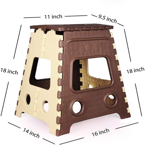 PPCP Foldable Step Stool, Color : Assorted Color