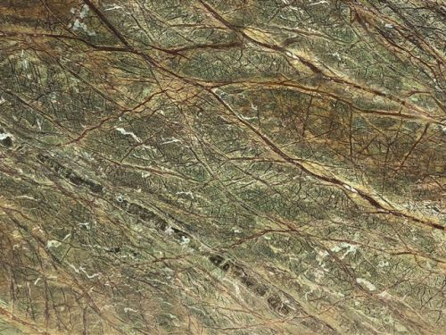 Plain Rainforest Green Marble, Feature : Crack Resistance, Stain Resistance, Water Proof
