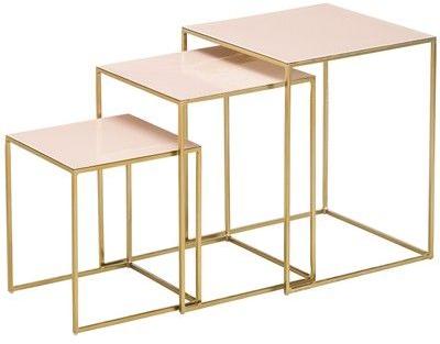 Plain Square Nesting Table