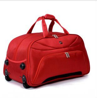 Leather Plain Travel Bags, Technics : Machine Made