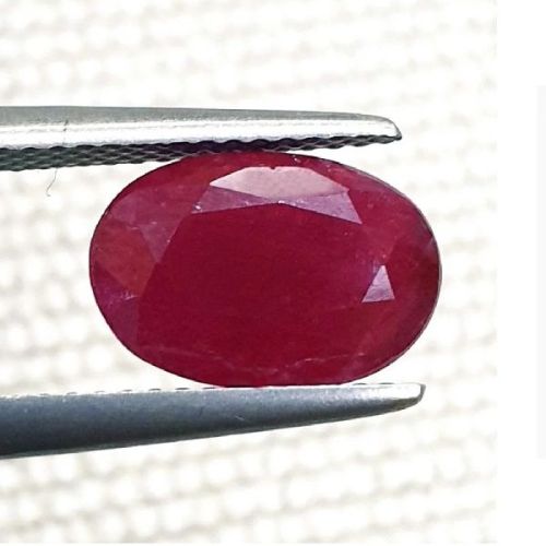 3.95 CT 4.25 Ratti Unheated Natural Certified Ruby Old Mined