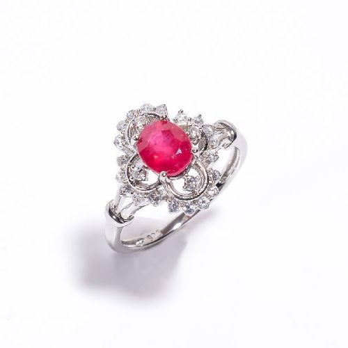 FD-15 Ethnic Cubic Zirconia Ring, Color : Multi