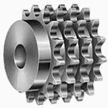 MS Quadruplex Chain Sprocket, Standard : British/ American